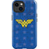 DC Comics Wonder Woman Emblem on Flag iPhone 15 Impact Case